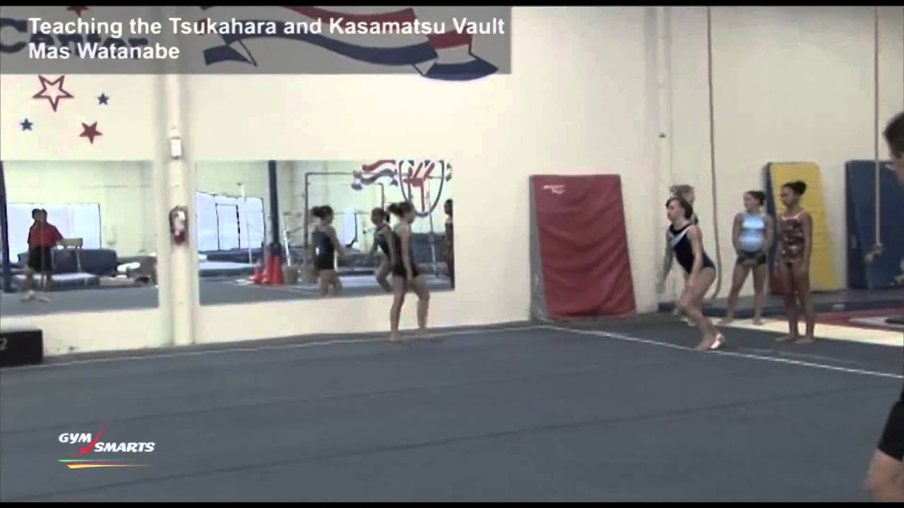 Teaching the Tsukahara and Kasamatsu Vault - Mas Watanabe