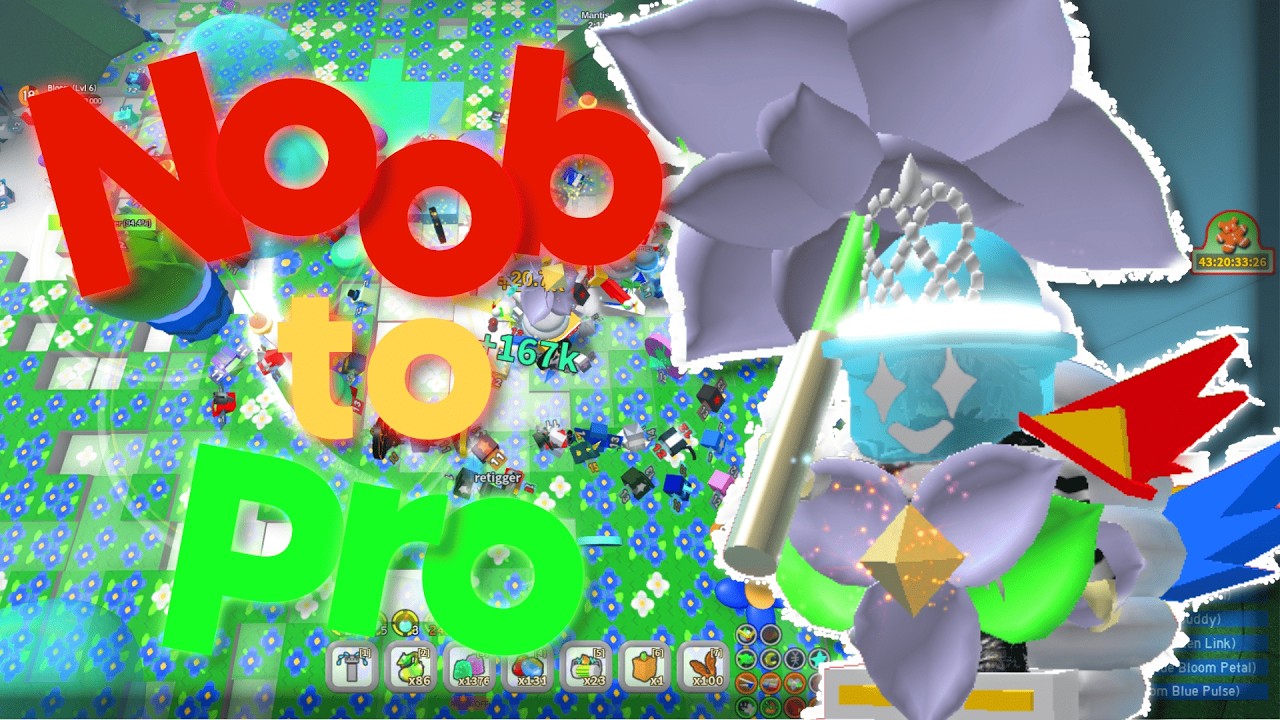 20 Days for Petal Belt | Bee Swarm Sim Early Game to Pro