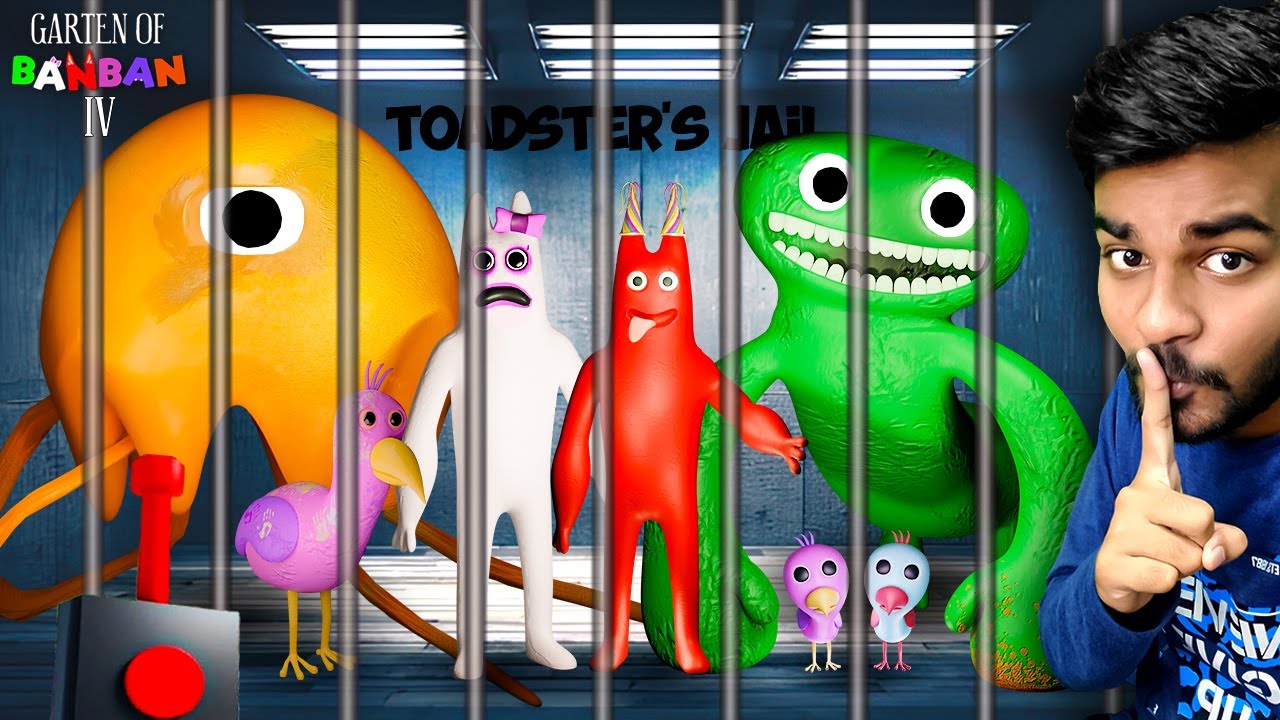 I ARRESTED JUMBO JOSH & BANBALEENA🤫Garten of BanBan 4 | Horror Game | Gta tamilan