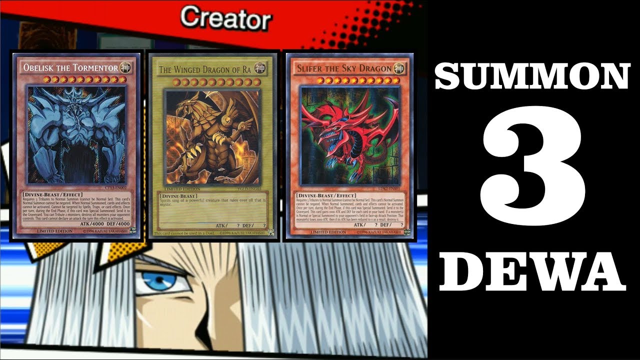 Summon 3 Kartu Dewa! Yu Gi Oh! Duel Links.