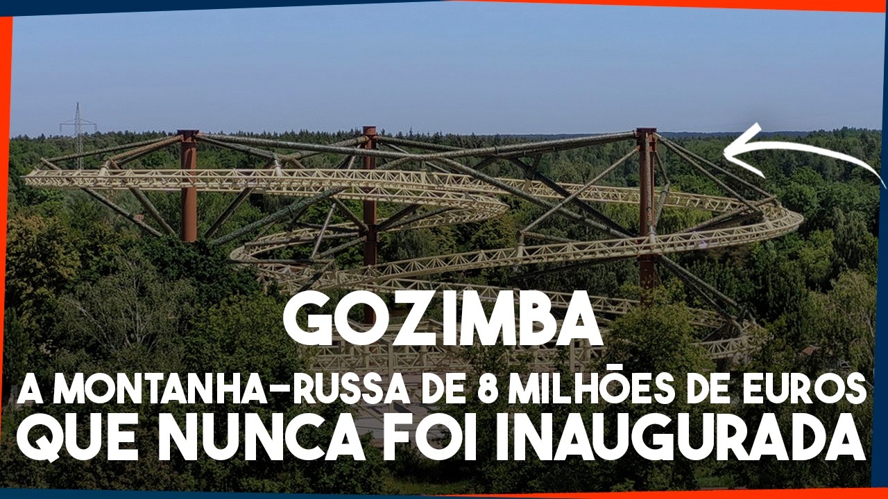 A hist&oacute;ria da montanha-russa que NUNCA ABRIU mesmo finalizada | HAPFUN