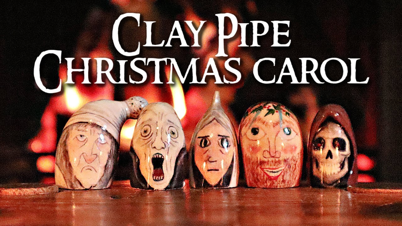 Making Victorian Clay Pipes into Dickens Characters! Ceramic Craft (Mudlarking Finds)
