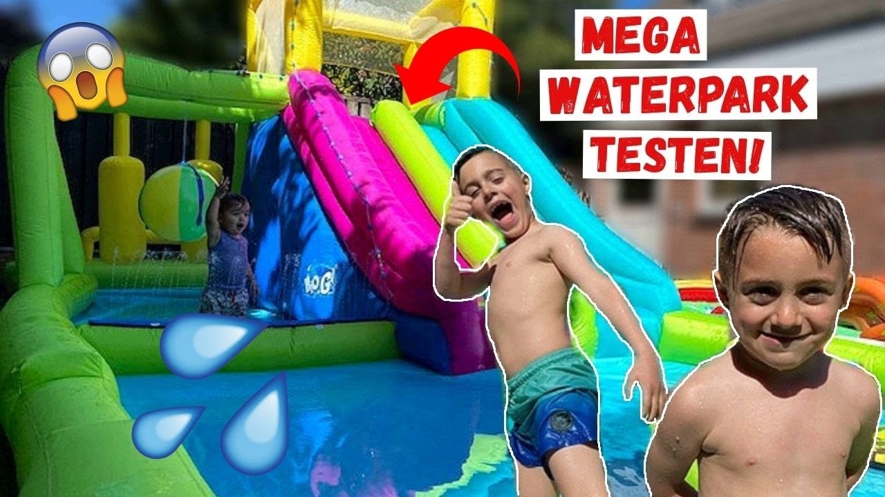 WE GAAN EEN NIEUW MEGA TOF WATERPARK UITTESTEN! 💦😎 | LAKAP JUNIOR