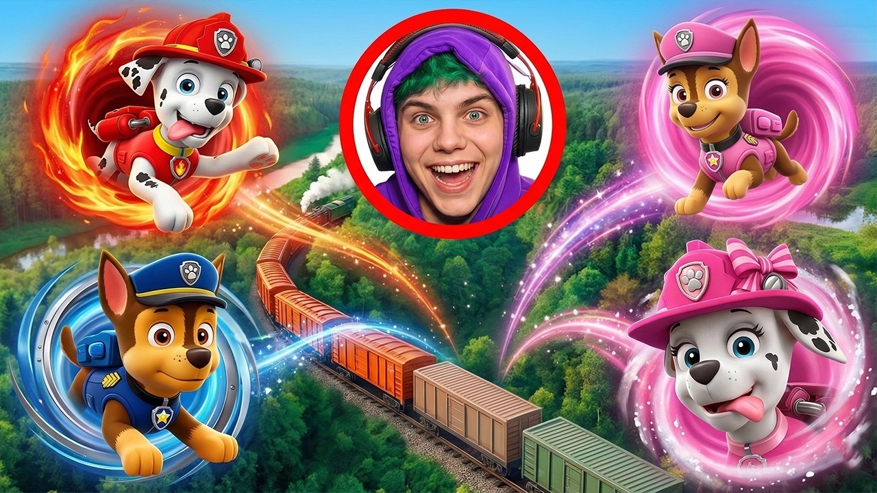 Я НАШЕЛ ЖЕНСКИЙ ЩЕНЯЧИЙ ПАТРУЛЬ с ДРОНОМ в РЕАЛЬНОЙ ЖИЗНИ!!