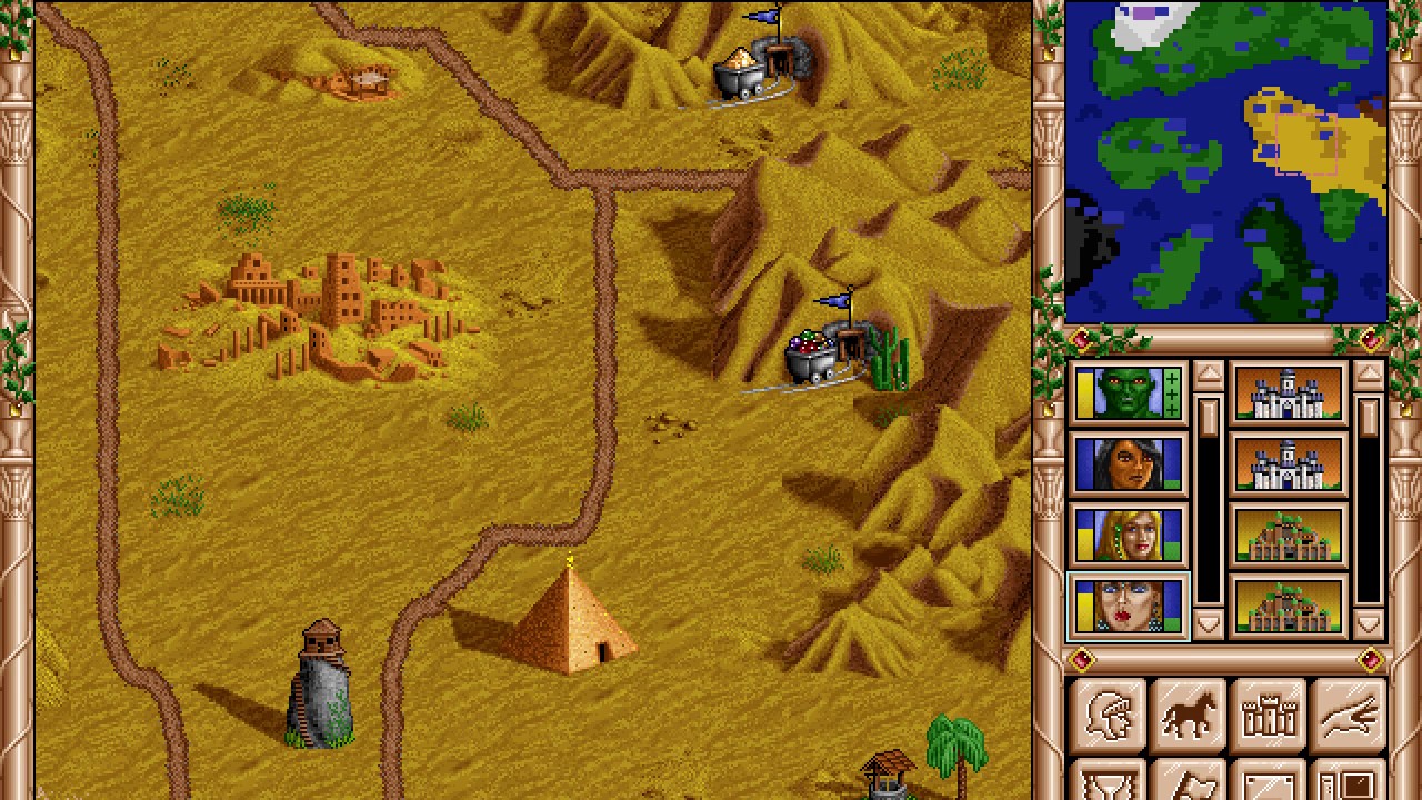 Desert Theme - HoMM2: The Succession Wars music extended