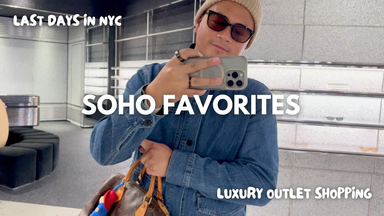 Soho favorites and luxury outlet shopping in NY