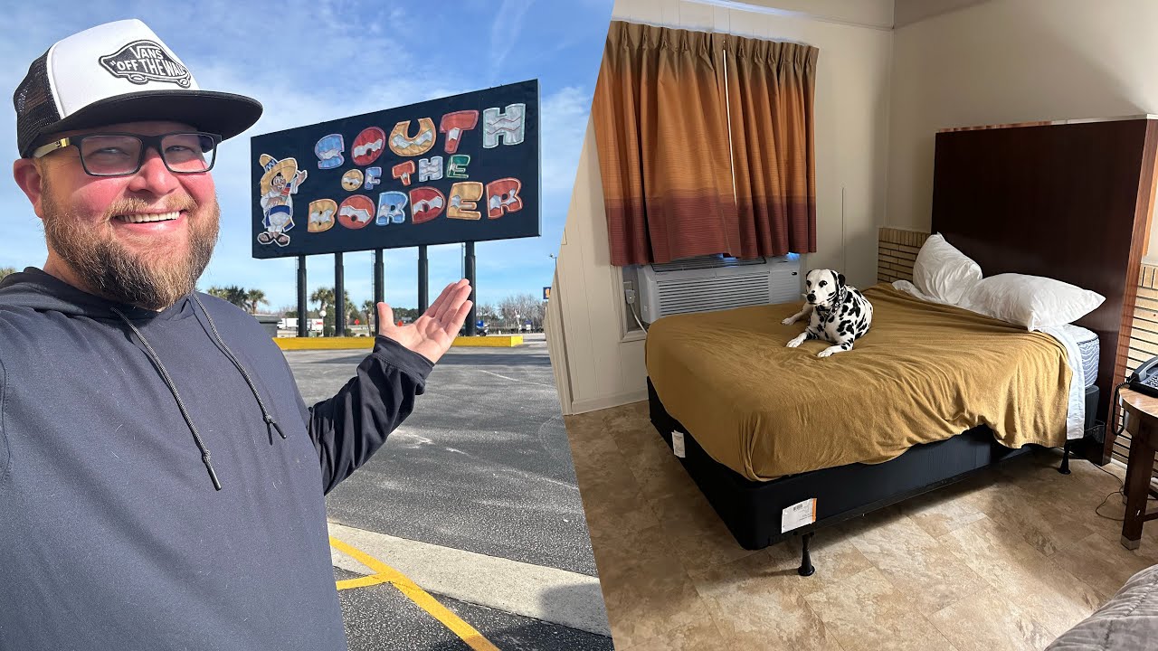 South of the Border Motor Inn | SCARIEST Motel Room EVER | Pedro's Pleasure Dome & Driving I-95￼
