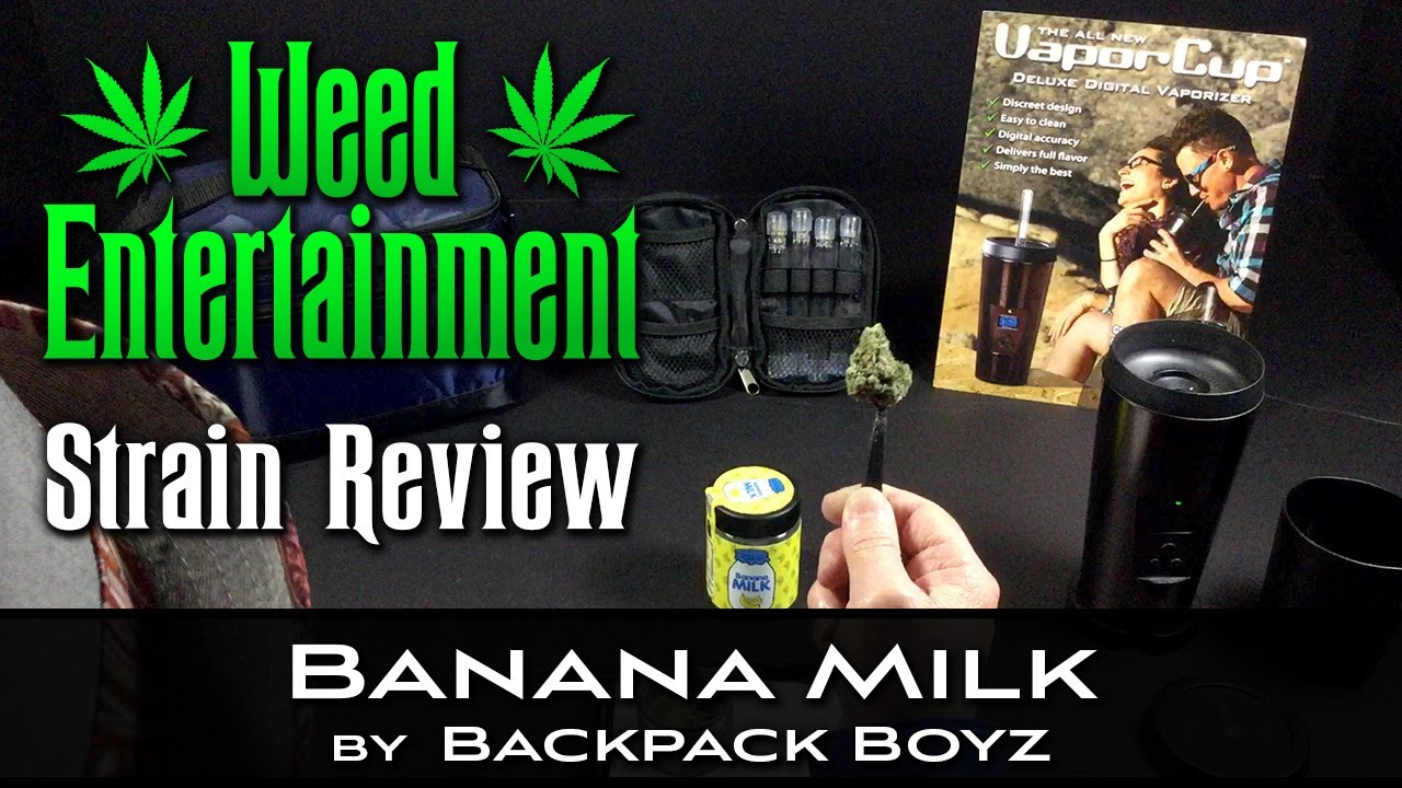 Banana Milk - Indica Hybrid - by Backpack Boyz - Strain Review - from Lemonnade, Arleta, Ca