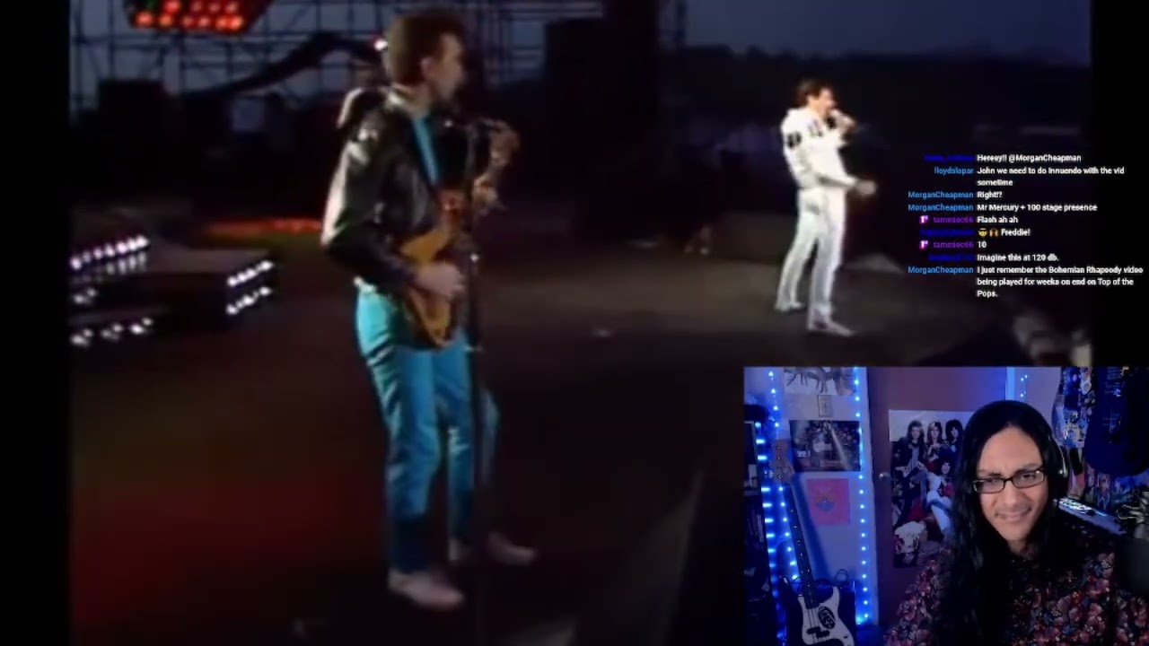 Reacting to Queen Flashs Theme The Hero We Will Rock You Live