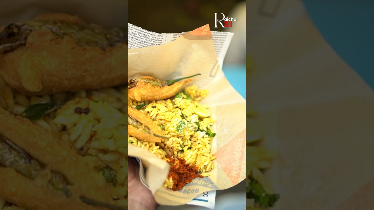 Raichur&rsquo;s one of the oldest Vaggarni Mirchi hotel, a flavor-packed legend! 😍