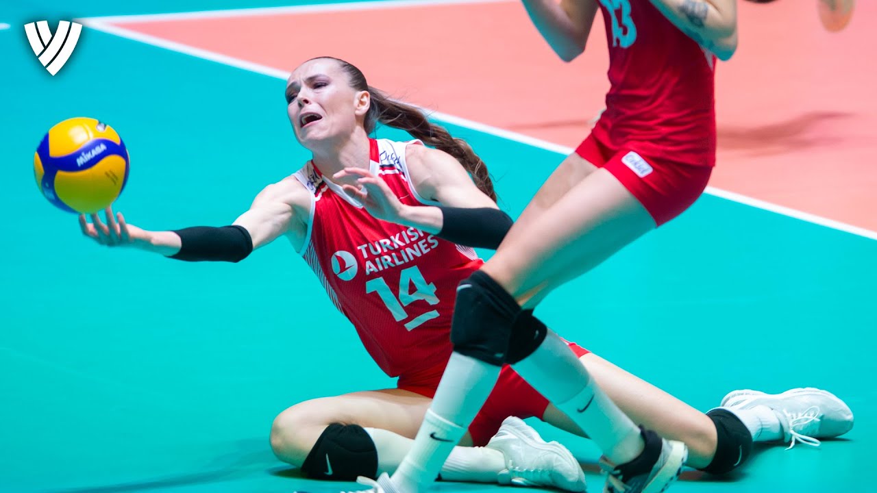 Eda Erdem's GREATEST ACTIONS of Olympic Qualification FINAL! | Highlights Volleyball World