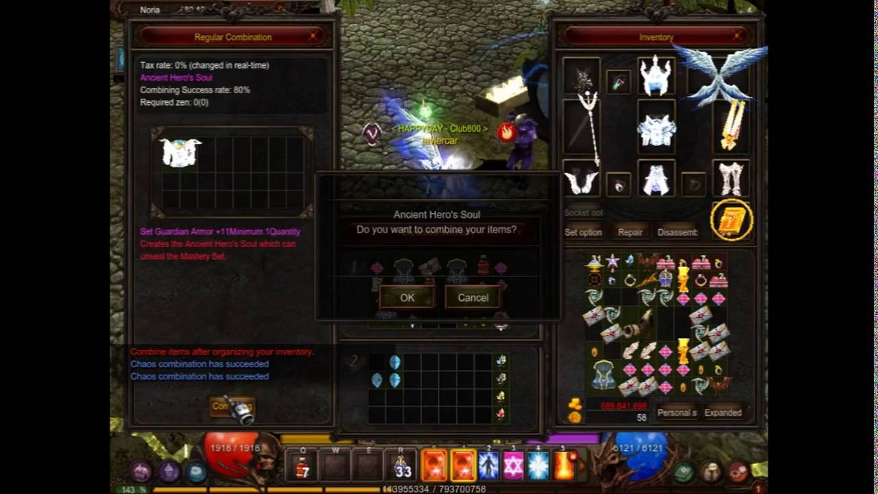 How to make an Ancient Hero's Soul