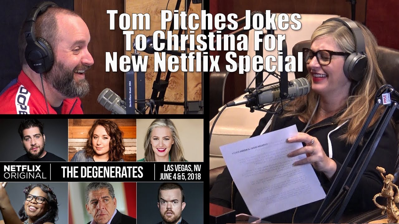 Tom Segura Pitches Jokes To Christina P. - YMH Highlight