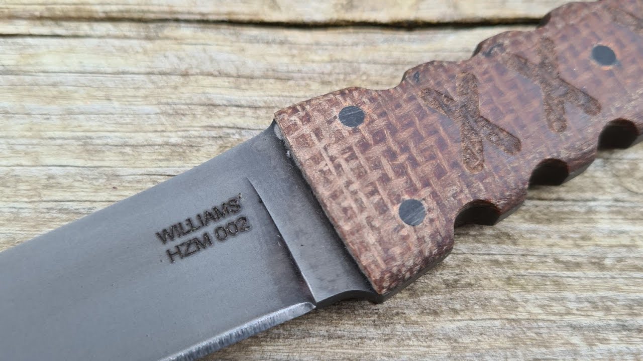 Нож HZM002 HIRA ZUKURI MINI KAIKEN Williams Blade Design. Идеальный размерчик