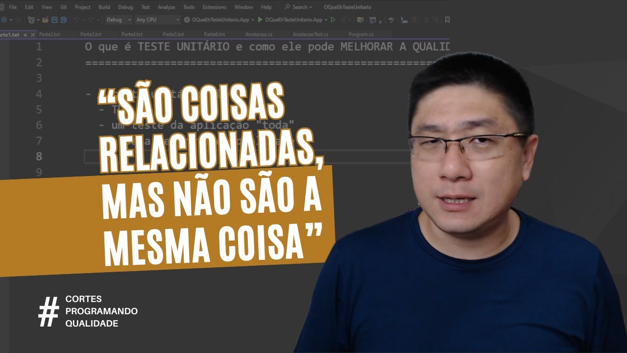 TESTE UNITÁRIO NÃO É TDD, e nem essas outras coisas que falam por aí...