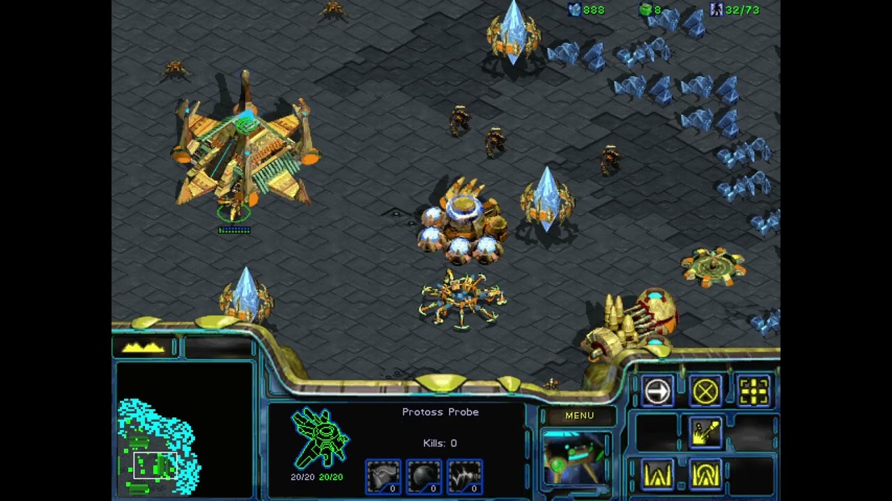 Starcraft Protoss úvod do jednotek a budov