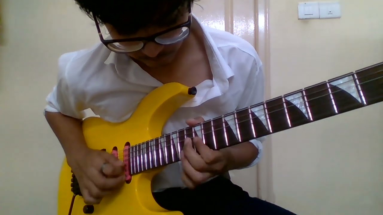 Random Improvised shredding by 13 year old