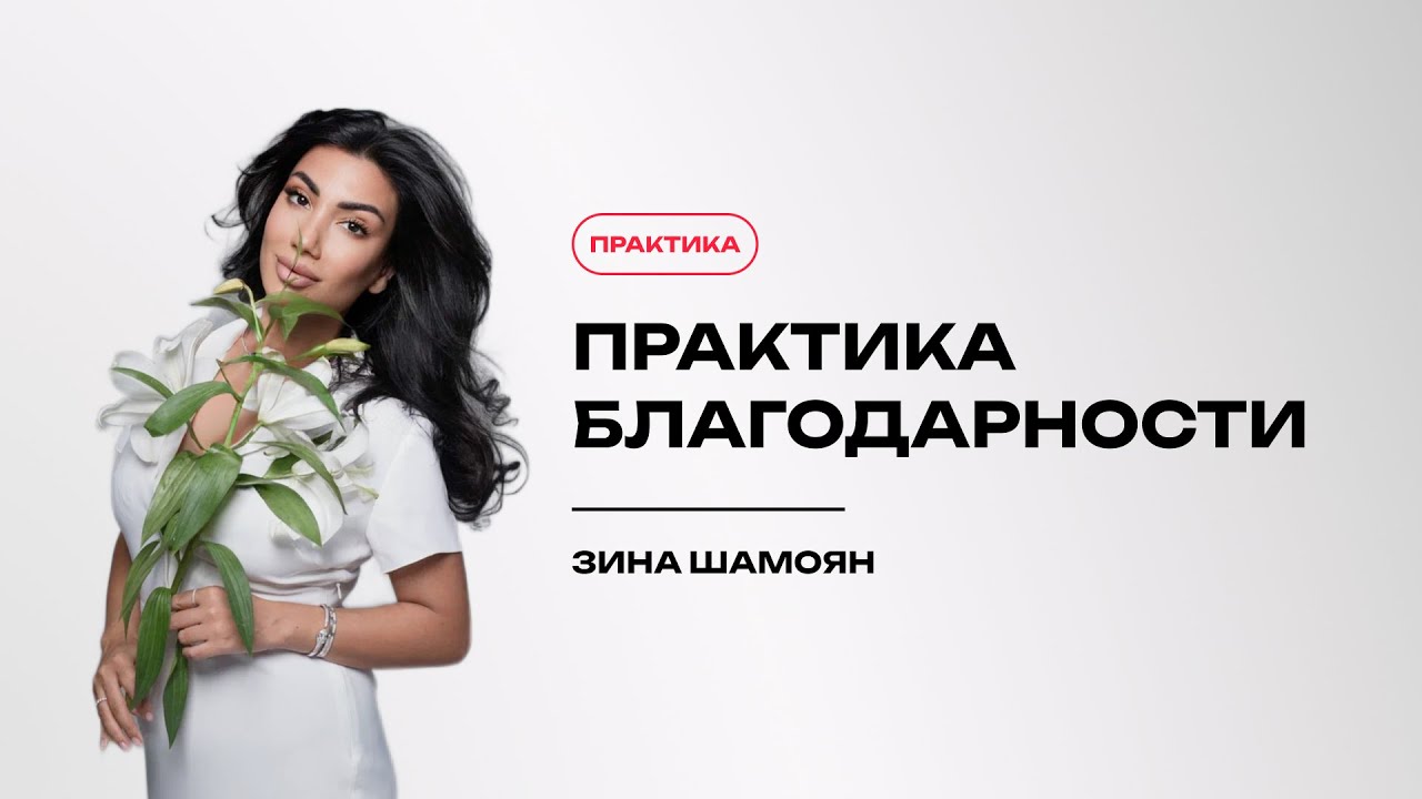 Практика благодарности (перед сном). Зина Шамоян.