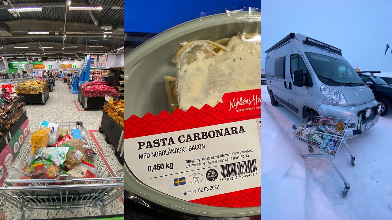 SPESA al supermercato in SVEZIA: PASTA alla CARBONARA da VOMITO? 🍝🤢🤮
