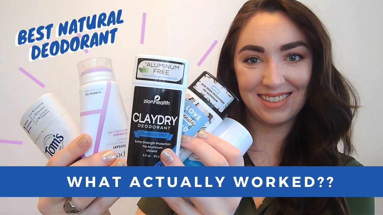 BEST NATURAL DEODORANT: I tested them all so you don't have to!