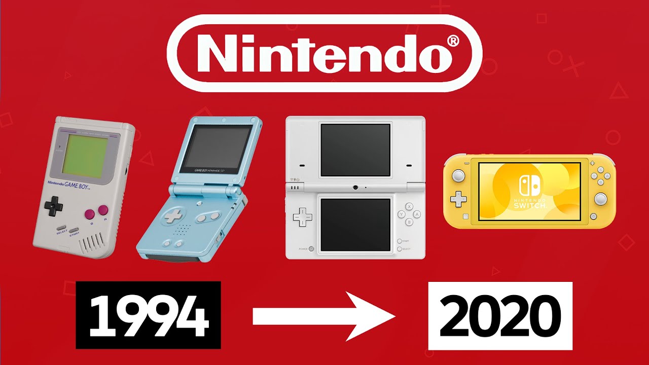 Эволюция портативных консолей Nintendo 1980-2019