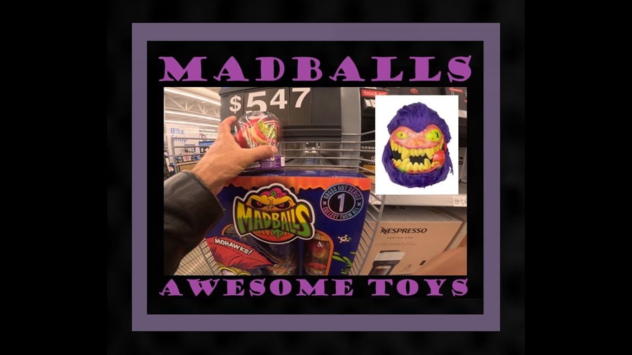 Потрясающие игрушки в Walmart &mdash; Madballs &mdash; Лучшие игрушки 2025 года &mdash; Мячи &mdash; Madball &mdash; Рождество ...