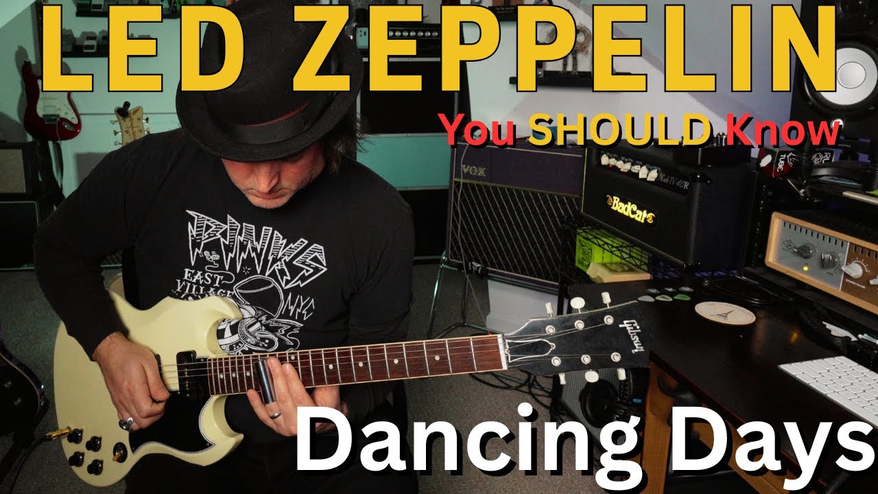 Master Led Zeppelin's Dancing Days on SLIDE Guitar!
