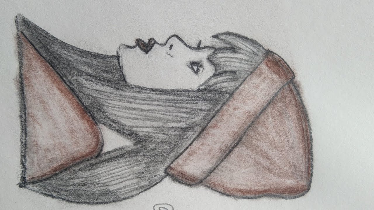 Easy pencil art by me🌼