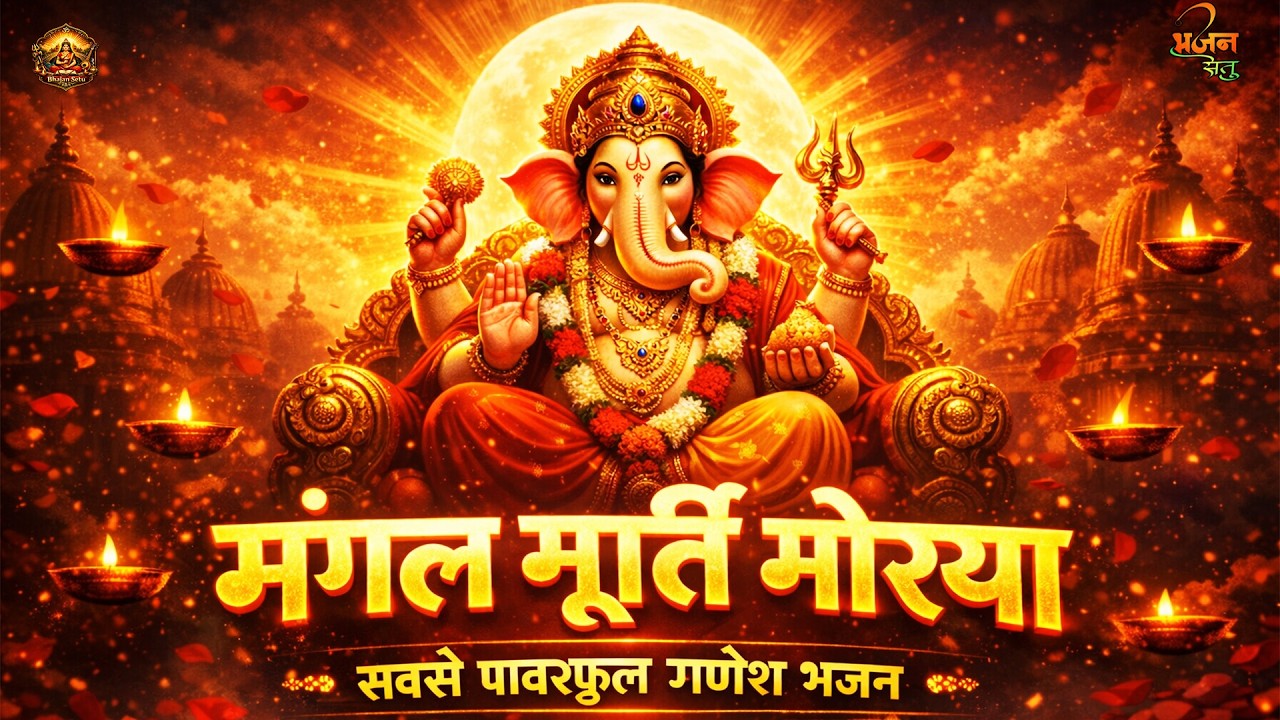 “सिर्फ 3 मिनट सुनो — गणपति हर बाधा दूर करेंगे”गणपति बप्पा मोरया 🙏 यह भजन किस्मत बदल देगा”