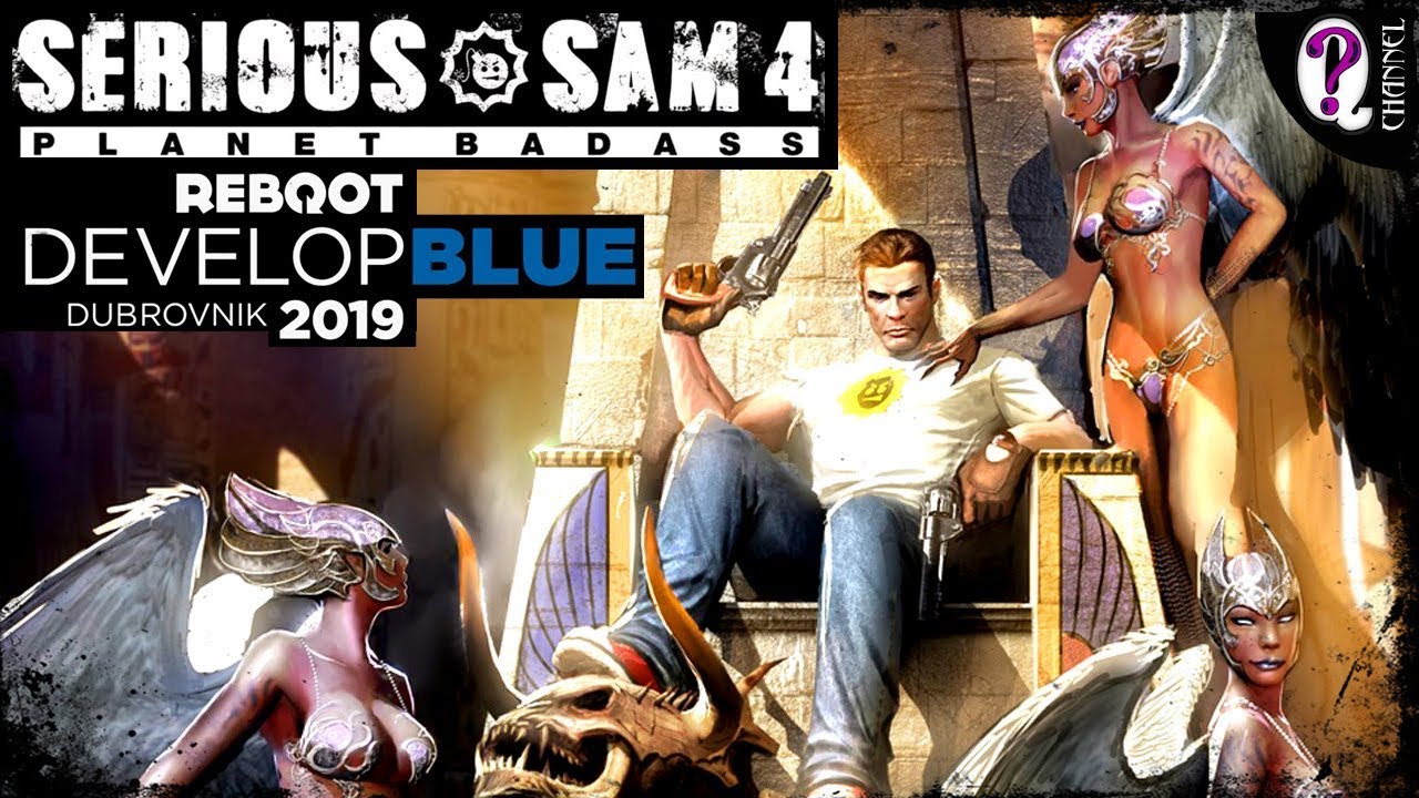Serious Sam 4: Planet Badass - Новое видео с демонстрацией движка (Июнь, 2019)