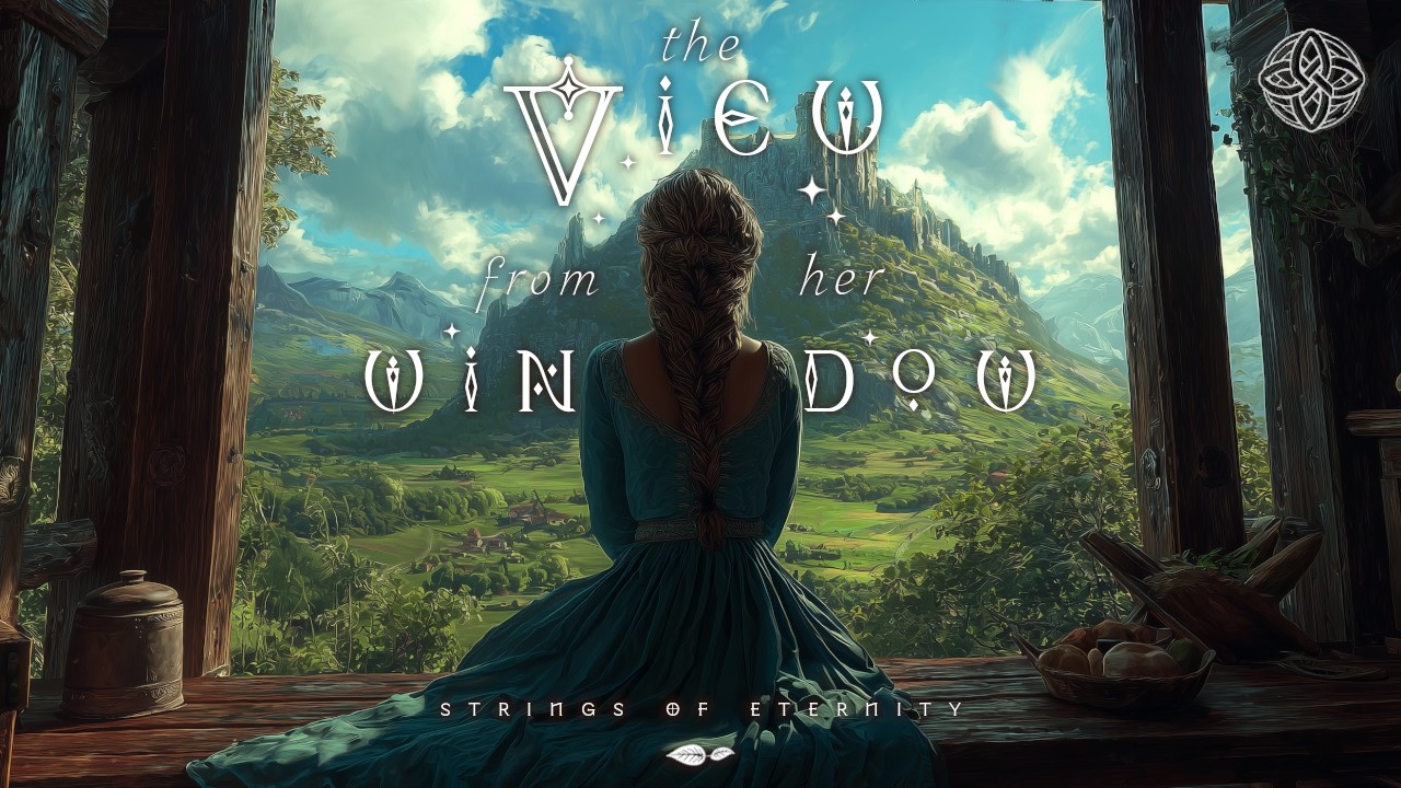 The View from her Window | Fantasy Celtic Ambience | Relaxing Music [No Ads]