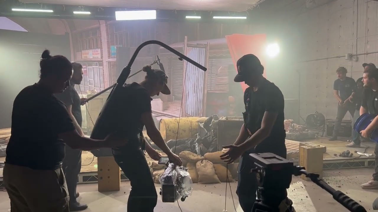 Behind the Scenes at ARwall: Crossfire Sierra Squad Live-Action Trailer