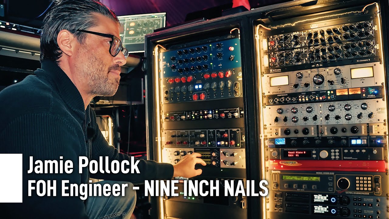 Behind the mix with Jamie Pollock, FOH Engineer – NINE INCH NAILS