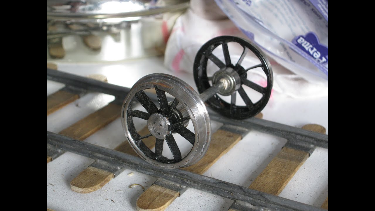 DIY Train Wheels G-scale: Metal Soldering