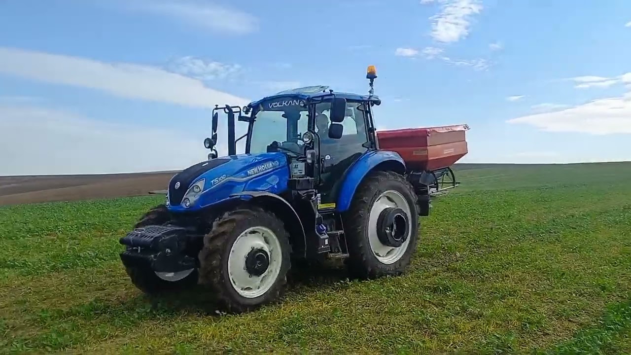 Gübre Atıyoruz New Holland T5.100&Gaspardo Zeno | 2025