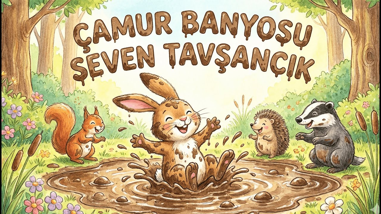 Çocuk Masalları - Çamur Banyosu Seven Tavşancık - 76