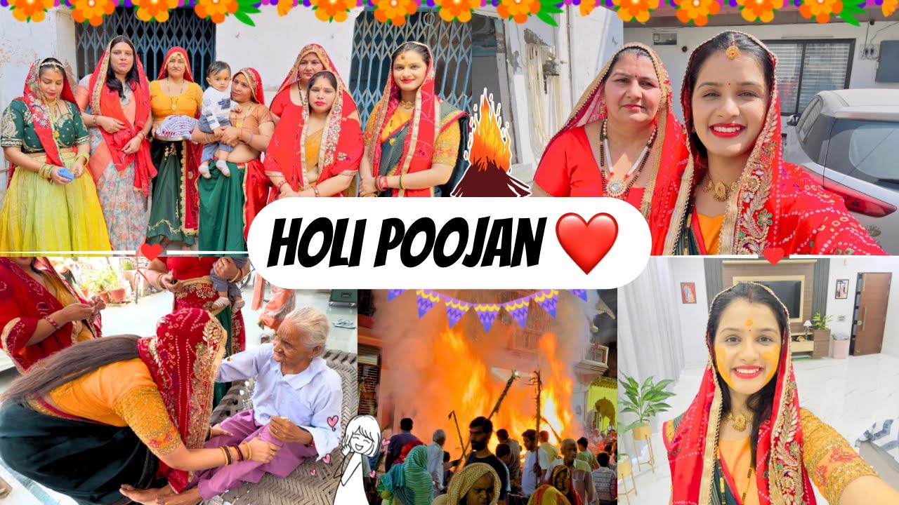 Holi Poojan 2026 ❤️ | परिवार के साथ मनाई होली 😍 | Vlog - 194 | Mr & Mrs Yadav