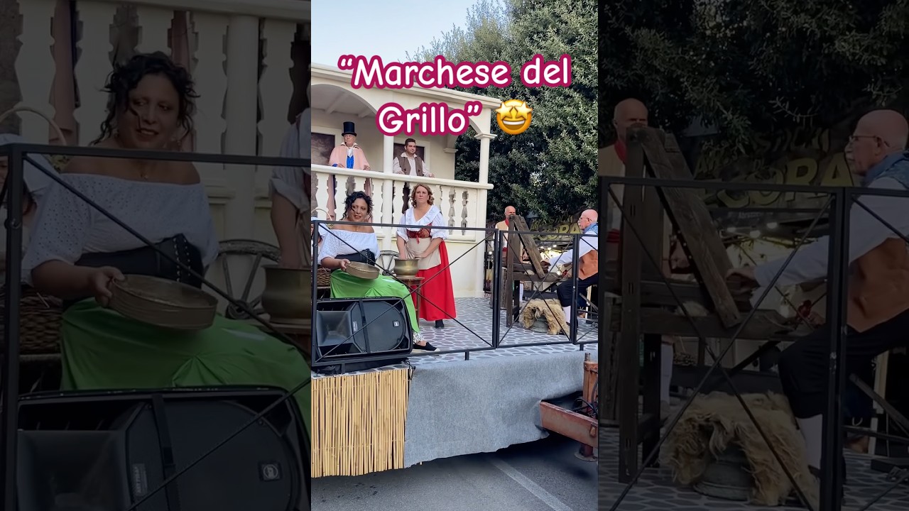 «Marchese del Grillo» alla sfilata 😄