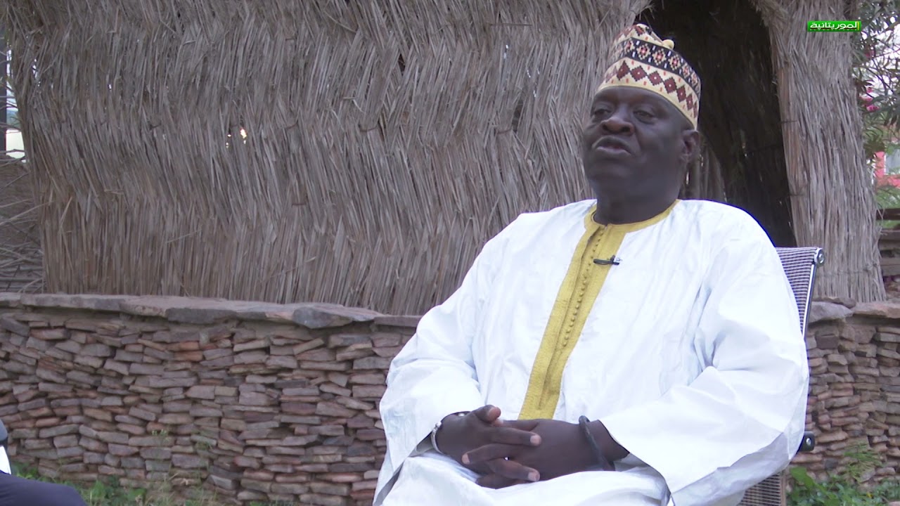 Interview de Amadou Bakhaw DIAW sur la chaîne 2 de TVM. Résistances mauritaniennes du Tràrza