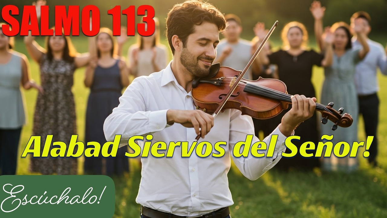 SALMO 113 - Alabad Siervos del  Señor!