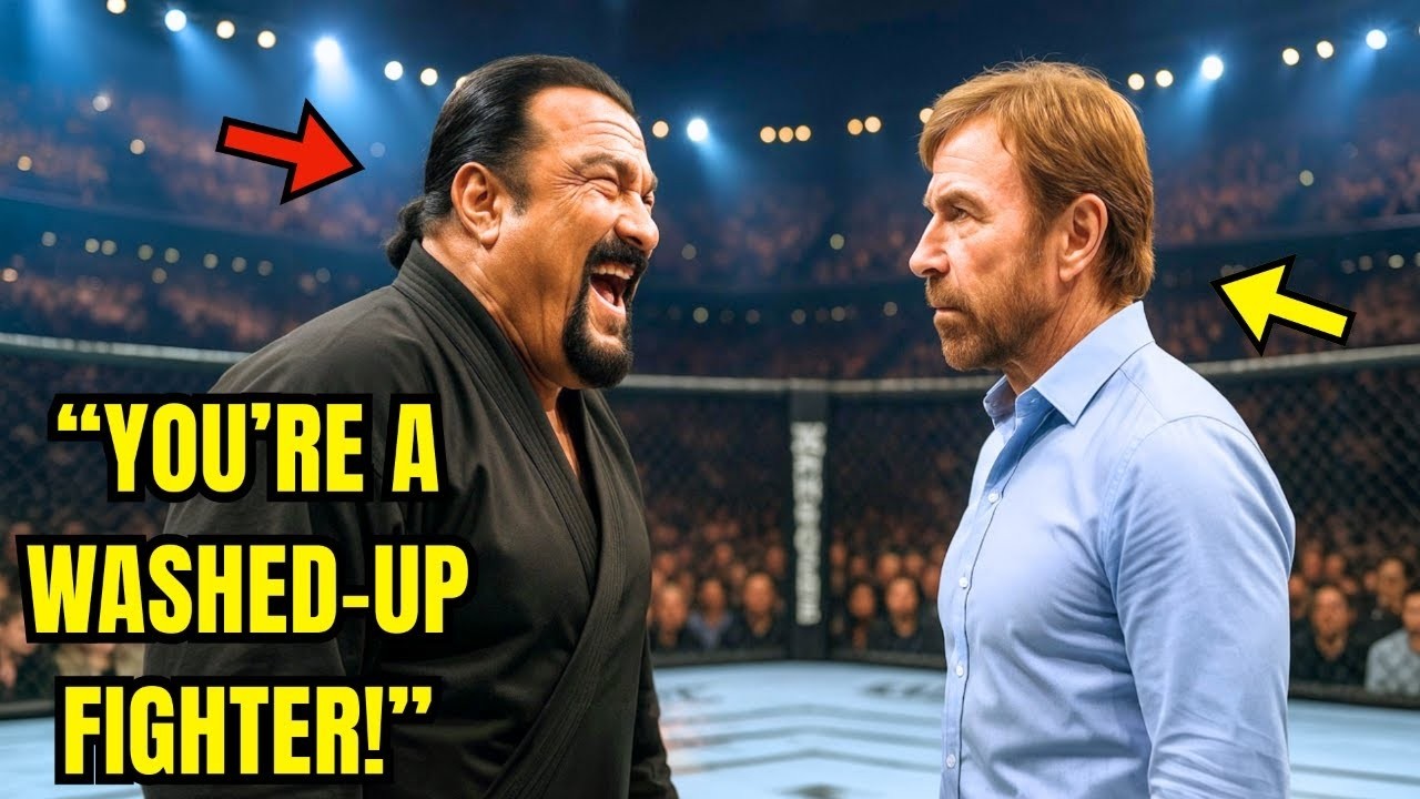 Steven Seagal Calls Chuck Norris a Washed Up Fighter — Knocked Out Cold