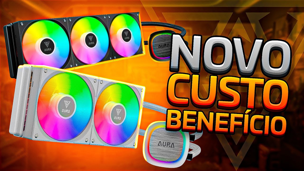 ESSE É O MELHOR WATER COOLER CUSTO BENEFÍCIO!!! Gamdias Aura GL240 V2 e GL360 V2 🧊
