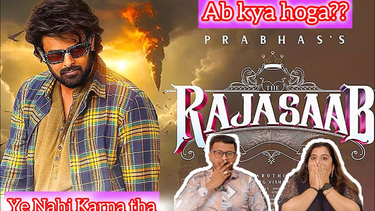 The RajaSaab Trailer 2.0 Reaction Video | Prabhas| Dipoosreaction |