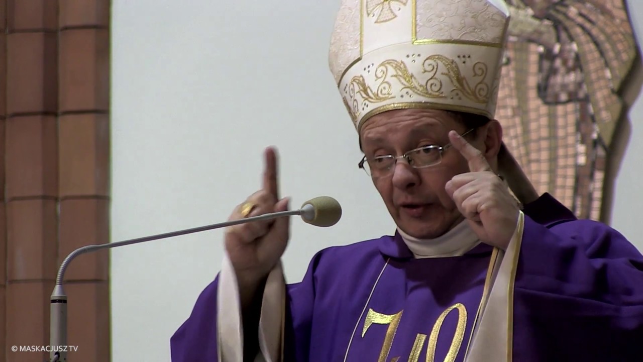 Abp Grzegorz Ryś w kościele Świętych Apostołów Piotra i Pawła w Łodzi