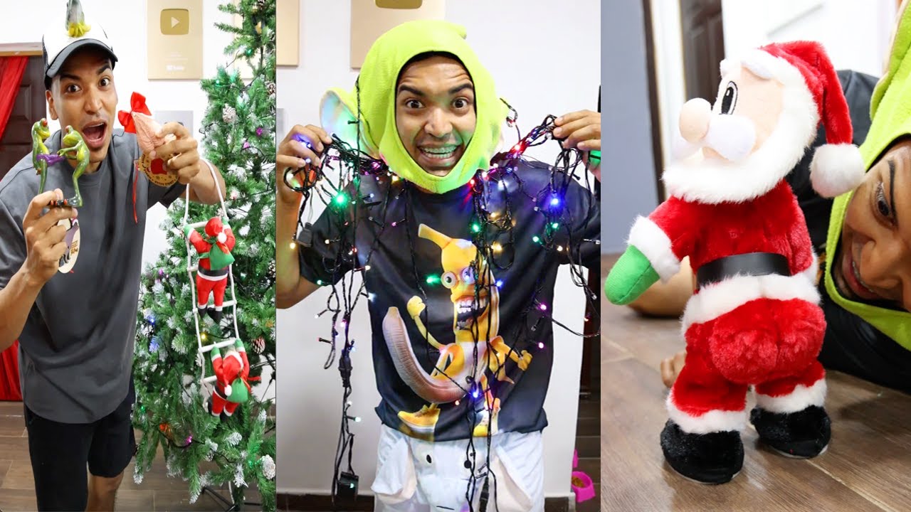 EL MAGICO ARBOLITO NAVIDE&Ntilde;O DE LARIN 😭 | LOS MEJORES VIDEOS DE ALFREDO LARIN Y SUS AMIGOS DE TIKTOK