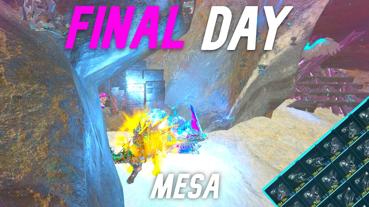 Ограбление сервера ради TRIBESCORE в последний день MESA 4 Man-Ark: Survival Evolved