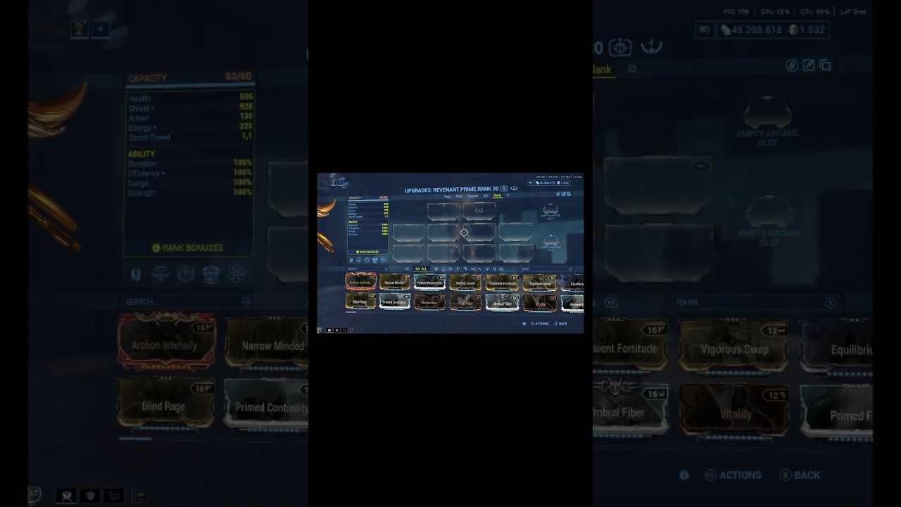 Dex Dakra build Warframe