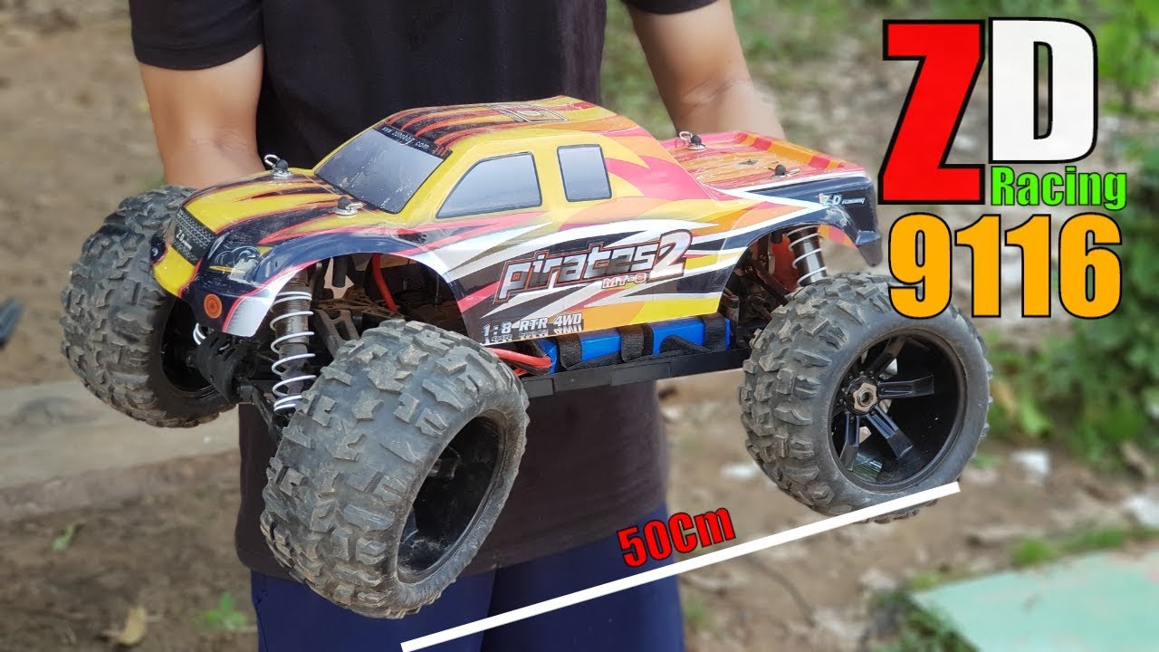 [Mở hộp] Xe Điều Khiển Siêu To Khổng Lồ ZD Racing 9116 tỉ lệ 1/8 4WD