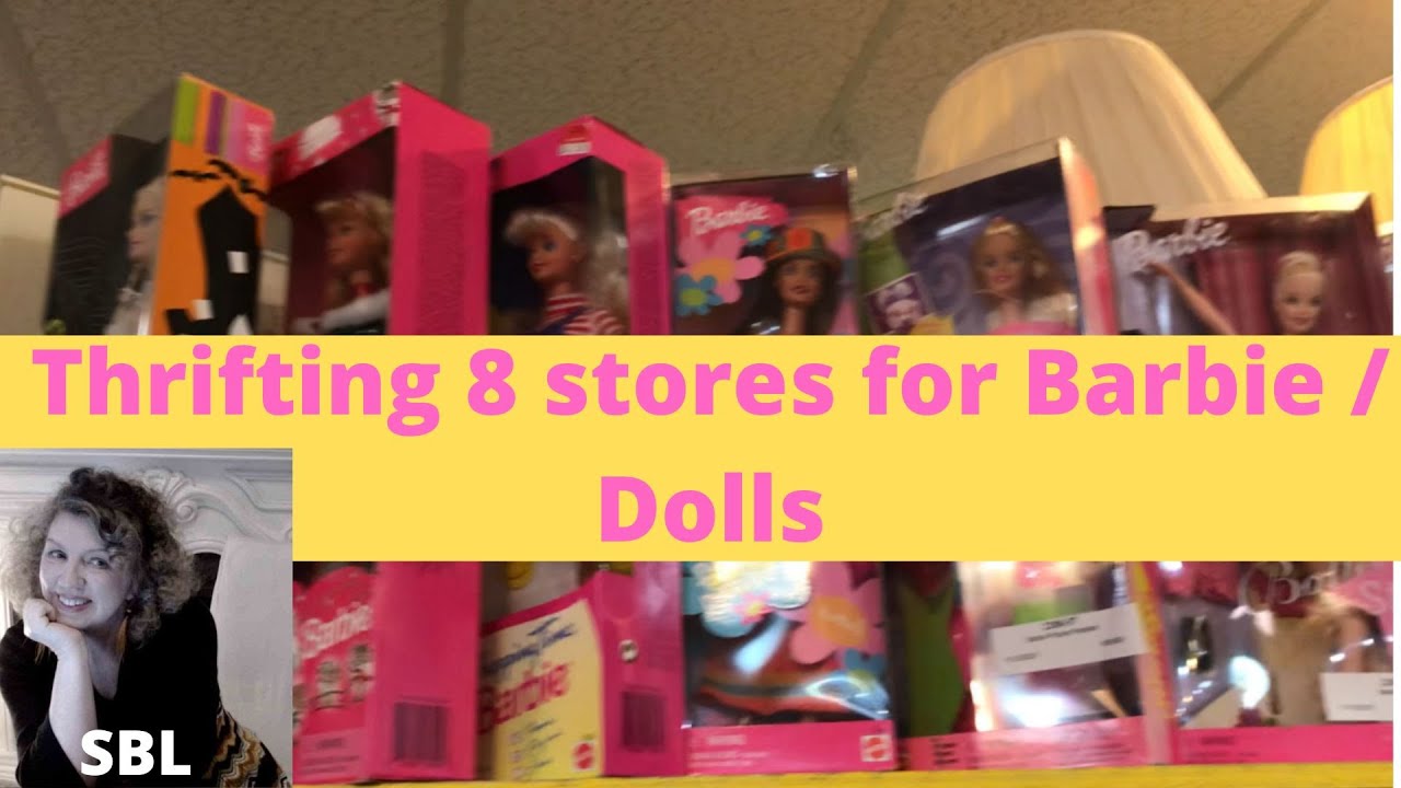 Thrifting for Vintage Barbie / dolls that are valuable and in great condition for good deals