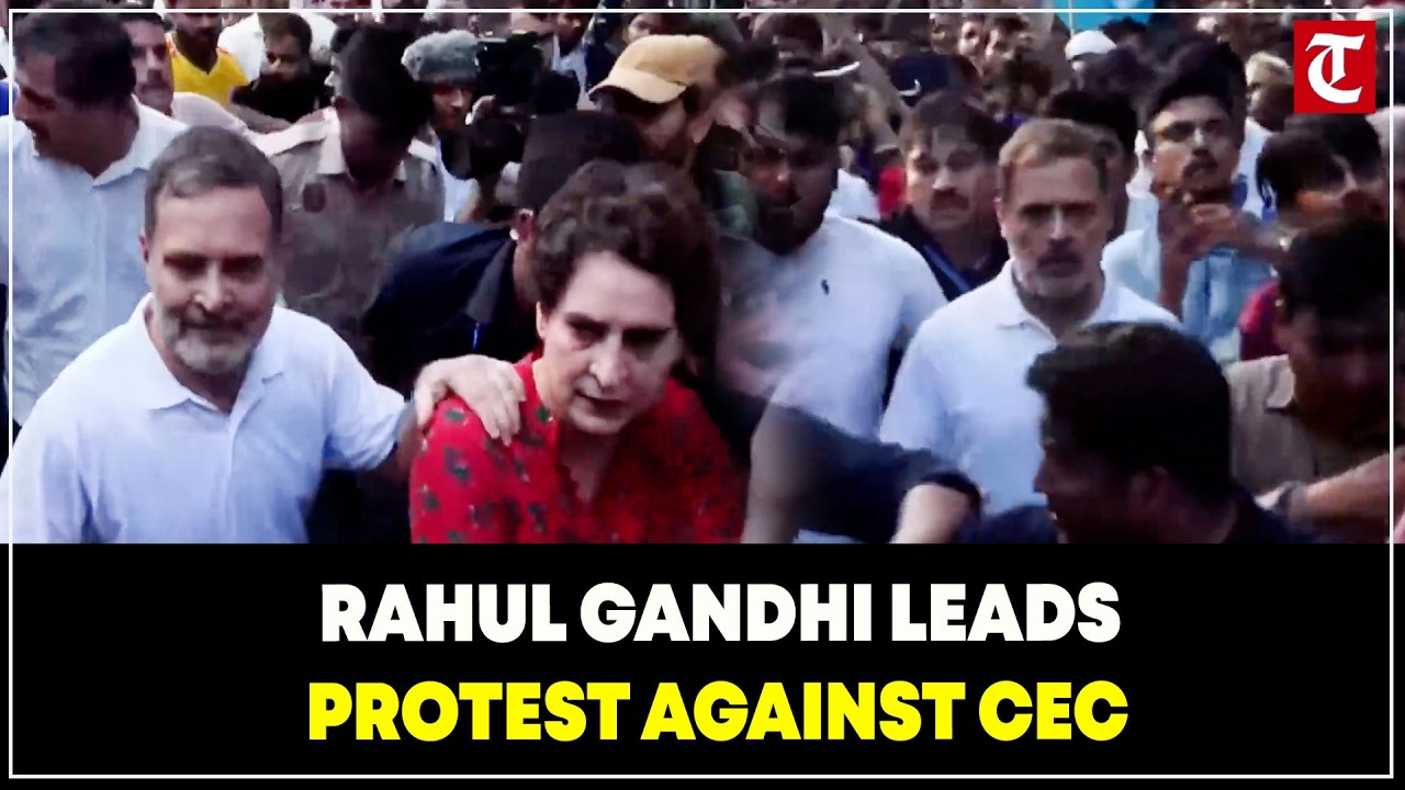 Rahul Gandhi, INDIA Bloc Protest Against CEC Gyanesh Kumar, Prepare Supreme Court Petition